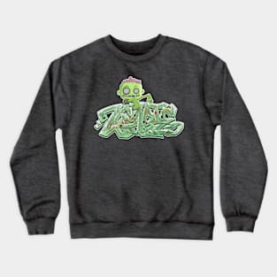Zombie Graffiti Crewneck Sweatshirt